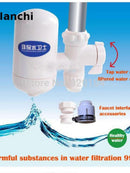 Portable Ceramic Filter Faucet Filter Water Purifier,water Filter Alkaline  Water Ionizer Removes 99% Contaminants