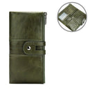 WESTAL Women's Wallet Luxury Genuine Leather Female Wallet Women's Purse Leather Womens Purses Coins and Card Wallets Clutch Bag