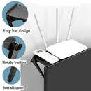 KAYQEE  Desktop Rack Adjustable Screen Shelf TV Top Storage Bracket for Streaming Devices, Media Box, Speakers , Home Decor