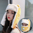 K79 Women's Hat Winter HaTt Ushanka hat For Female Thicken Cold Cap Warm Hat Windbreak Hat Warm Hat Pilot Cap Hat With Earflaps