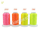 Sanbest Polyester Embroidery Thread High Strength For Brother Singer Janome Babylock Embroidery Machine 1000m Filament Threads