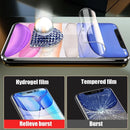 适用于 iPhone 7 8 6 Plus/苹果 iPhone X XR XS MAX 11 12 13 Pro Mini 2020 的 3D 全覆盖水凝膜屏幕保护膜