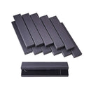 Square/Rectangle Jewelry Organizer Box For Earrings Necklace Bracelet Display Gift Box Holder Packaging Cardboard Boxes Black
