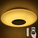 Nordic RGB Ceiling Light Ceiling Lamp Music with Bluetooth Speaker Dimmable Colors Changing Light Bedroom Living Room Light