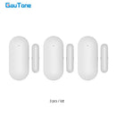 GauTone 433MHz 门窗传感器开/关警报探测器家用安全门报警系统