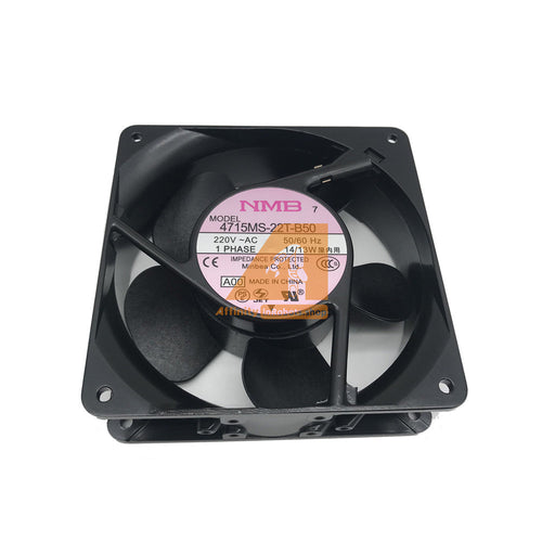 4715MS-22T-B50 NMB风扇 120*120*38mm 220V 14/13W 安川DX200控制柜散热风扇