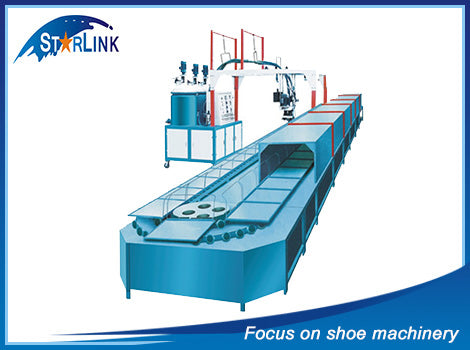PU Pouring Shoe Making Machine, SLM-6-05