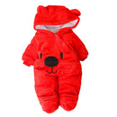 LZH Baby Winter Clothes For Newborn Baby Girl Boy Overall Winter Romper For Baby Jumpsuit Kids Christma Costumes Infant Clothing