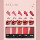 IMAGIC  5-color Set Waterproof Matte Velvet Nude Nude Color Lipstick Lip Gloss Deep Red Long Lasting Lip Gloss Female Lip