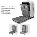 Mixi Patent Design Aluminum Frame Suitcase Carry On Rolling Luggage Beautiful Boarding Cabin 18 20 24 Inch M9260