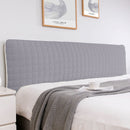 European Short Plush Quilted Bed Head Cover Soft Comfortable Headboard Cover Dust Proof Bed Head Back Protector Cover
