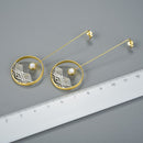 Lotus Fun The Moonlight Design Dangle Earrings Real 925 Sterling Silver Creative Handmade Fine Jewelry Earrings for Women Gift