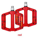 MZYRH Ultralight Seal Bearings Bicycle Bike Pedals Cycling Nylon Road bmx Mtb Pedals Flat Platform Bicycle Parts Accessories
