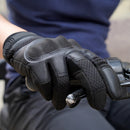 Touchscreen Leather Tactical Glove Army Cycling Military Combat Airsoft Shooting Paintball Hunting Sport Full Finger Gloves Men