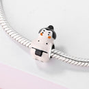 2021 Japanese Style Culture Warm Wishes Charms Metal Beads for Women 925 Sterling Silver Charm Jewelry for Bracelet Bangle Gift