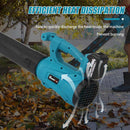 6 Speed Industry Cordless Air Blower Snow Blower Dust Leaf Collector Cleaning Sweeper Garden Power Tool For Makita 18V Battery