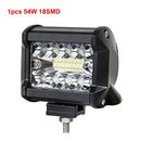 NLpear 12V 24V LED灯条 越野聚泛光组合LED灯条/工作灯 适用于卡车汽车SUV 4WD 4x4 船只 ATV Barra LED前照灯