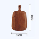 Black Walnut Wood Kitchen  Cutting Board Solid Wood Rootstock Lacquerless Fruit Chopping board Kitchen wooden cutting board