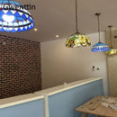 The Cloister Light | Tiffany-Style Stained Glass Pendant Lamp