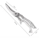 Kitchen Powerful Chicken Bone Scissors Chicken Duck Fish Cutter Shears Stainless Steel Scissors Scale Clean Cook Scissors Knife