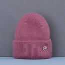 Hot Selling Winter Hat Real Rabbit Fur Winter Hats For Women Fashion Warm Beanie Hats Women Solid Adult Cover Head Cap