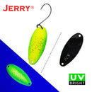 Jerry Serpent Micro Fishing Spoons Brass Wobbler Lake Area Trout Chub Perch Metal Lures Baubles