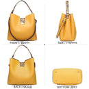 Women Fashion Handbags Clutches High Quality Leather Hand Bag Sets Large Shoulder Bag Women Crossbody Messenger Bags Sac A Main