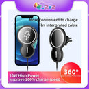 15W Magsafe车载充电器 iPhone 12 Pro Max快充无线充电器 手机充电器 原装苹果车载支架USB