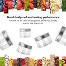 20pcs 30/50/60/80/100/120/150ml Empty Plastic Clear Cosmetic Jars Makeup Container Clear Jar Face Cream Sample Pot Container