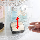 360 Degree Rotating Cosmetics Storage Rack Height Adjustable Makeup Organizer Assembly Skin Care Holder Bathroom Display Case