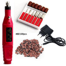 Professional Manicure Machine Electric Nail Drill Bits Accessories Kit Set Diamond Pedicure Mill Milling Cutter for Manicure