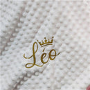 Baby Blanket & Swaddling Newborn Thermal Soft Fleece Blanket Solid Bedding Set Cotton Quilt