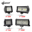 NLpear 12V 24V LED灯条 越野聚泛光组合LED灯条/工作灯 适用于卡车汽车SUV 4WD 4x4 船只 ATV Barra LED前照灯