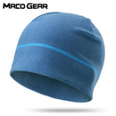 Winter Fleece Beanies Bicycle Sports Tennis Fitness Windproof Hat Stretch Running Skiing Hiking Cycling Snowboard Soft Hats