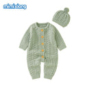Baby Rompers Knitted Newborn Boy Jumpsuits Autum Long Sleeve Toddler Girl Sweaters Clothes Children Overalls Winter