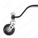 1套碳纤维尾轮组件起落架支架套件，适用于26CC/50CC/100CC汽油发动机固定翼遥控飞机模型