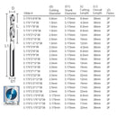 XCAN 2 Flute Ball Nose End Mill 4/6mm Shank CNC Router Bit Carbide End Mill Spiral Milling Cutter for Woodworking