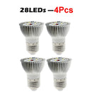 LED 植物生长灯 150颗灯珠 200颗灯珠 全光谱 仿阳光 E27 LED 植物生长灯泡 适用于室内水培花卉植物 LED 生长灯