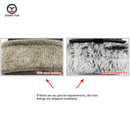 New Women's Gloves Genuine Leather Winter Warm Fluff Woman Soft Female Rabbit Fur Lining Riveted Clasp High-quality Mittens