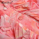 MoaaYina Fashion Designer Summer dress Women&