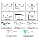 Ralferty Kids Blue Light Glasses Protective Optical Prescription Glasses Frame For Children Fashion Square TR Eyeglass Frames