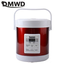 DMWD 12V 24V mini rice cooker 1.6L car trucks electric soup porridge cooking machine food steamer warmer fast heating lunch box