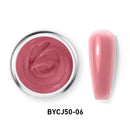 Beautilux Hard Builer Nail Art Gel Pink Clear Milky Camouflage Self Leveling UV Gel French White Gels Nail Polish 50g