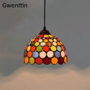 The Cloister Light | Tiffany-Style Stained Glass Pendant Lamp