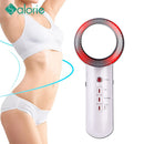 3 in 1 Facial Lifting EMS Infrared Ultrasonic Body Massager Device Ultrasound Slimming Fat Burner Cavitation Face Beauty Machine