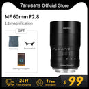 7artisans 7 artisans 60mm F2.8 1:1 Magnification Macro Lens For Canon EOS-M  Sony E Fuji FX Micro 4/3 Camera Lens