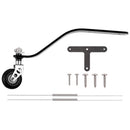 1套碳纤维尾轮组件起落架支架套件，适用于26CC/50CC/100CC汽油发动机固定翼遥控飞机模型