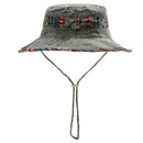 Waterproof Bucket Hat Summer Men Women Boonie Hat Outdoor UV Protection Wide Brim Panama Safari Hunting Hiking Fishing Sun Hat