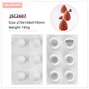 SILIKOLOVE 8 Cavity Cherry Silicone Cake Mold for Baking Pastry Form Cake Decoration Tools