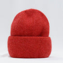 Hot Selling Winter Hat Real Rabbit Fur Winter Hats For Women Fashion Warm Beanie Hats Women Solid Adult Cover Head Cap
